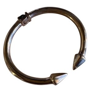Rose Gold Spike Cuff Bracelet